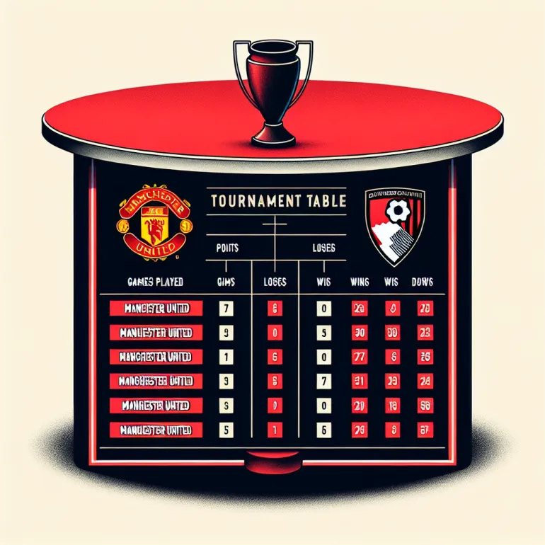 Манчестер Юнайтед и Борнмут: Анализ Турнирной Таблицы